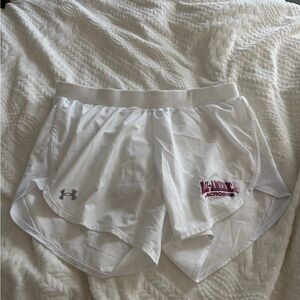 Under Armour Women's White Athletic Shorts